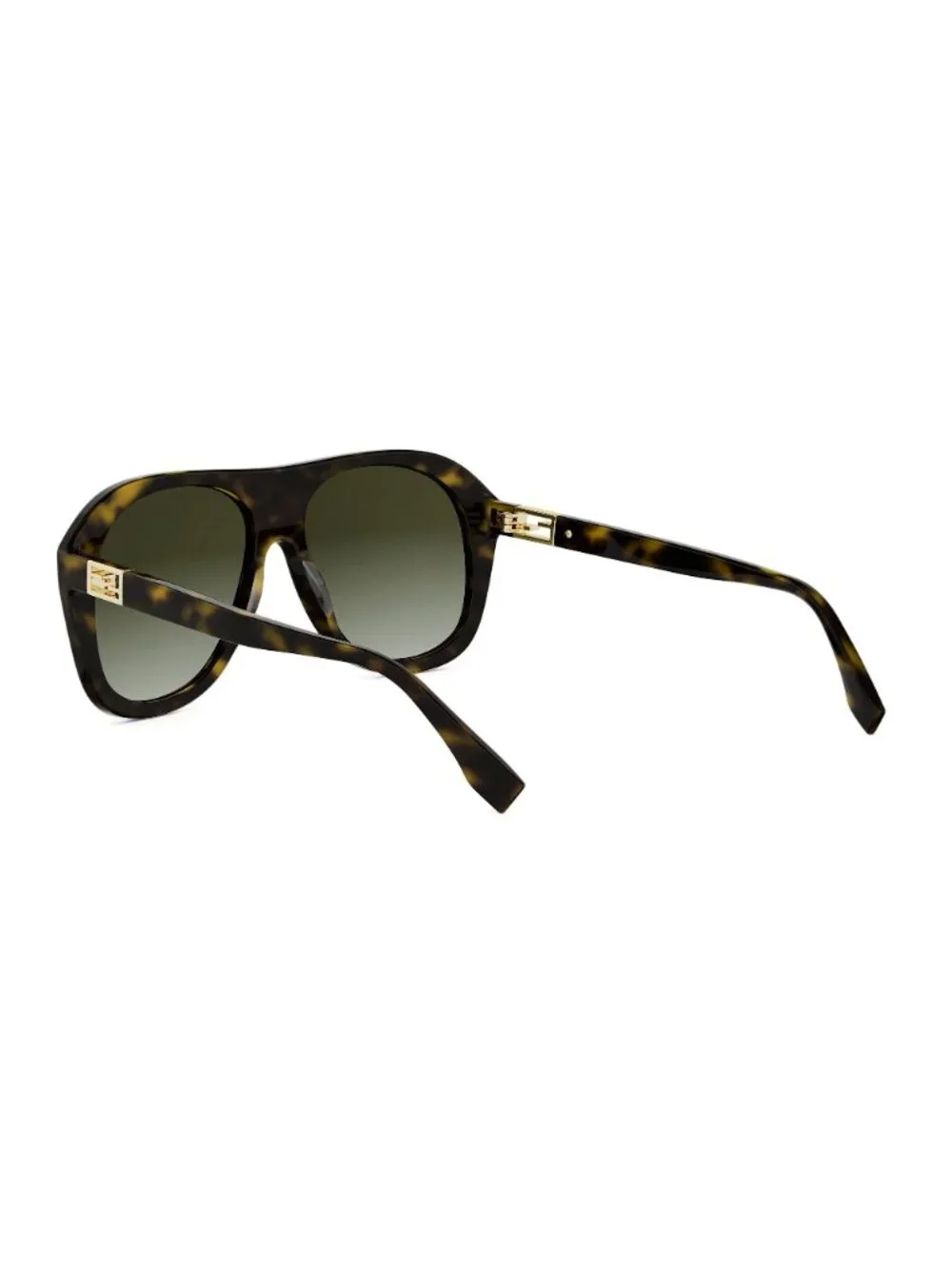New FENDI Women's Sunglasses Acetate Frame BAGUETTE FE40223I 52P 57 Havana